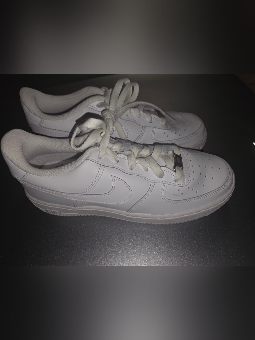 Brand New Nike Air Force 1 Sixe 7Y White Low Top Sneakers No Box